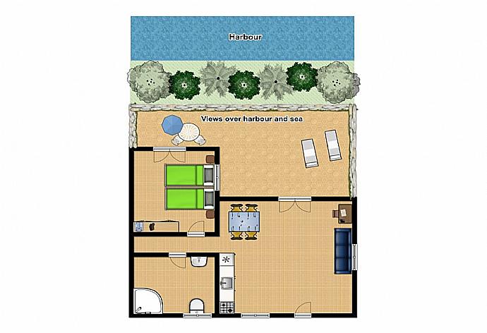 Floorplan . - Theophilos 1 . (Photo Gallery) }}