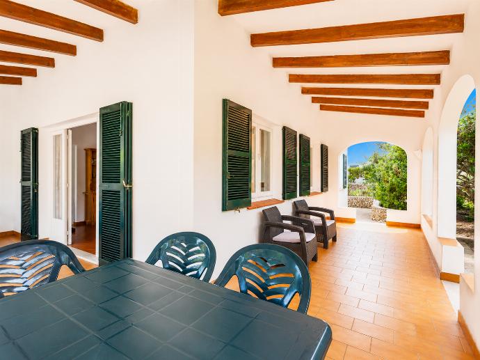 Sheltered terrace . - Villa Trepuco Dos . (Galleria fotografica) }}