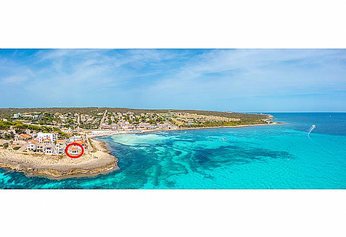 Aerial view showing location of Voramar Waterfront . - Voramar Waterfront . (Photo Gallery) }}