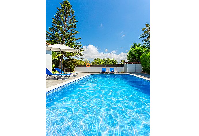 Private pool and terrace . - Villa Zenon . (Photo Gallery) }}