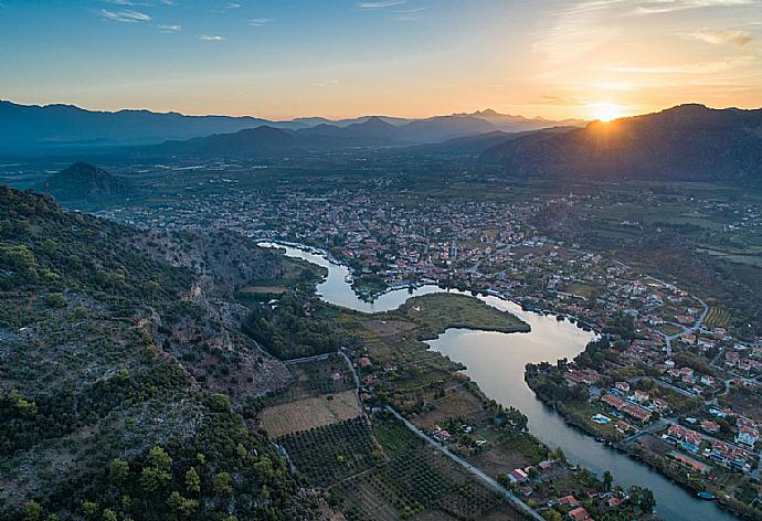 Sunrise over Dalyan . - Villa Bercu Paradise . (Photo Gallery) }}