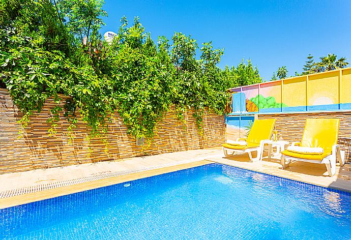 Private pool and terrace . - Villa Kelebek Paradise . (Photo Gallery) }}