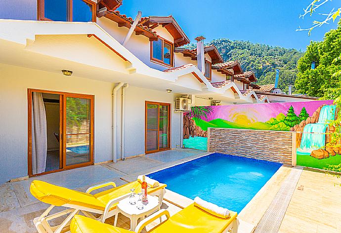 ,Beautiful villa with private pool and terrace . - Villa Melek Paradise . (Галерея фотографий) }}