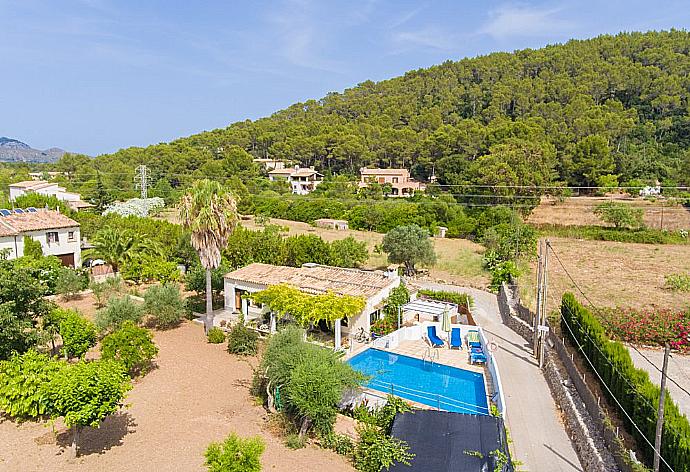 Aerial view . - Villa Isa . (Fotogalerie) }}