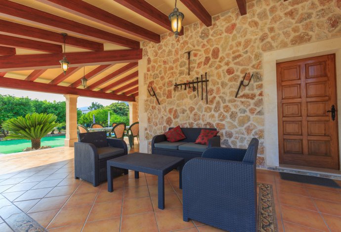 Terrace area . - Villa Esperanza . (Galerie de photos) }}