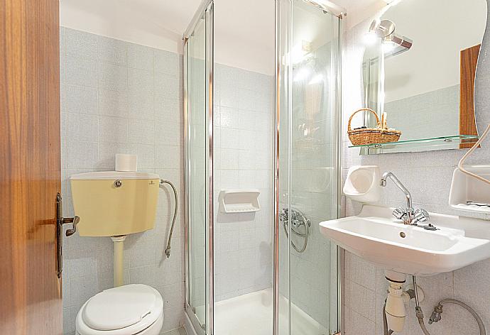 Bathroom with shower . - Villa Thespina . (Γκαλερί Φωτογραφιών) }}
