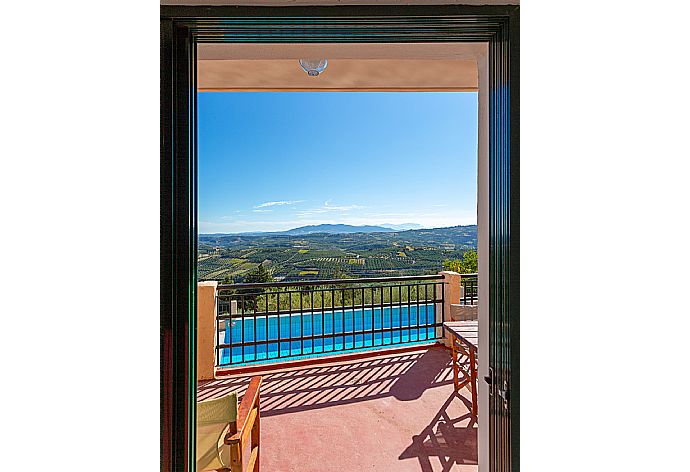 Terrace with panoramic sea and countryside views . - Villa Zeus . (Galleria fotografica) }}