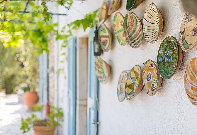 Main terrace . - The Olive Press - Agni Bay . (Fotogalerie) }}