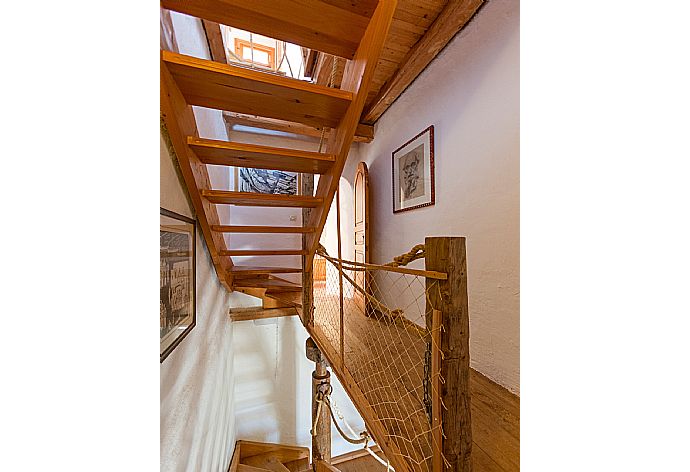 Stairway to third floor . - The Olive Press - Agni Bay . (Photo Gallery) }}