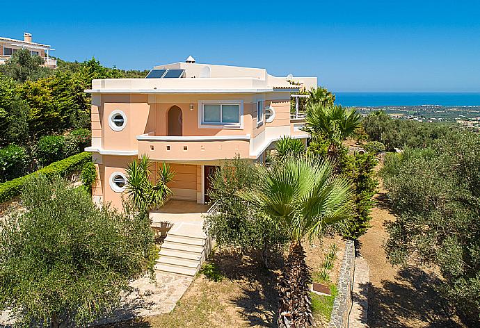 Aerial view of Villa Pelagos . - Villa Pelagos . (Photo Gallery) }}