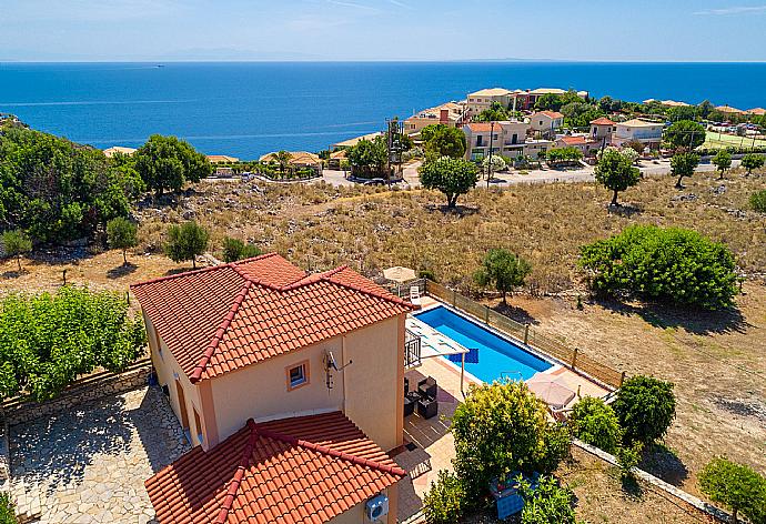 Aerial view . - Villa Olympia . (Photo Gallery) }}