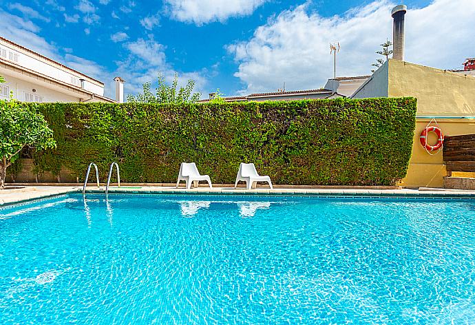 Private pool and terrace . - Beach Villa Miguel . (Galleria fotografica) }}