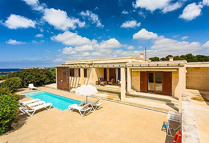 Beautiful villa with private pool, partially sheltered terrace, and sea views . - Water Front Villa Shalom . (Photo Gallery) }}
