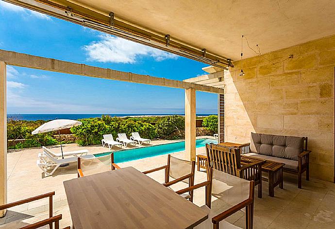 Terrace and outdoor seating . - Water Front Villa Shalom . (Photo Gallery) }}