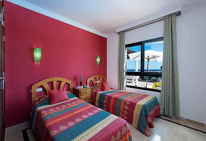 Twin bedroom . - Villa Calma . (Photo Gallery) }}