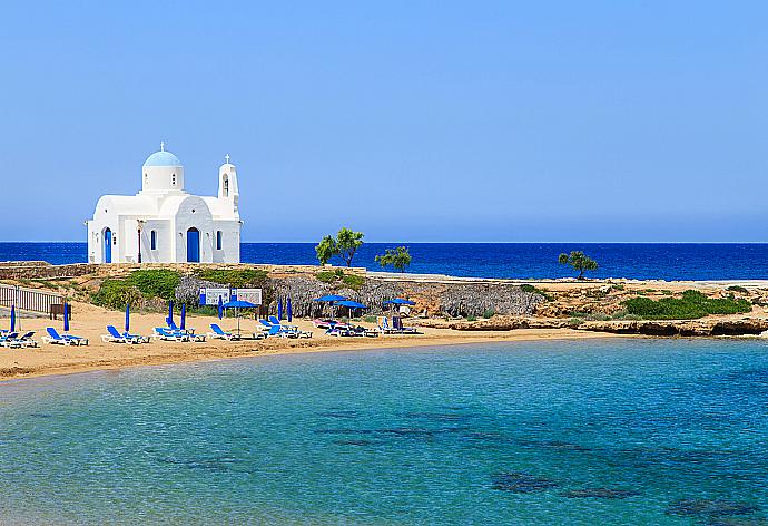 St. Nikolaos Church, Protaras . - Villa Thalassa . (Галерея фотографий) }}