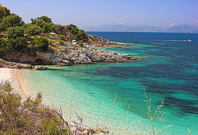 Batarias Beach, Kassiopi . - Effie Apartment . (Galería de imágenes) }}