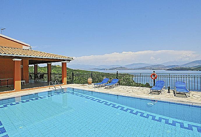 Villa with private pool and great sea views . - Villa Zeus Kerasia . (Photo Gallery) }}