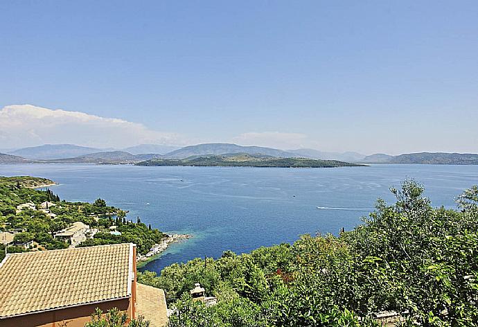 View from villa . - Villa Zeus Kerasia . (Photo Gallery) }}