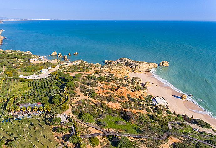 Aerial view of Praia da Vigia, a very short distance from Beach Villa Barreto . - Beach Villa Barreto . (Photo Gallery) }}