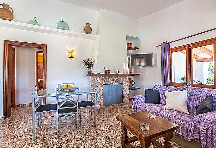 Living and dining area with WiFi, TV, DVD player and terrace access . - Villa Dionis . (Photo Gallery) }}