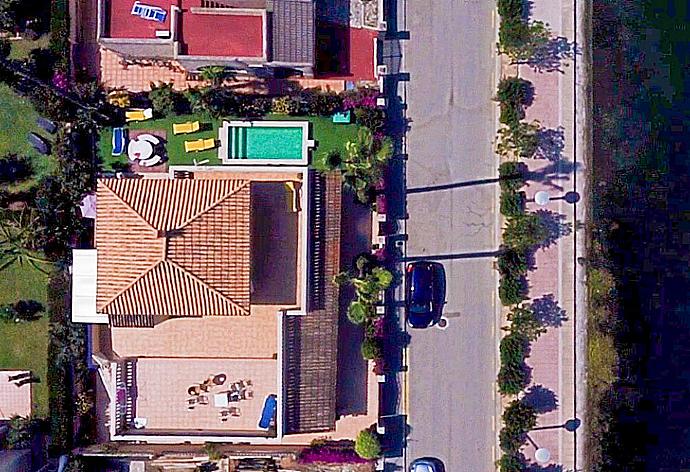Aerial view . - Villa Pastora . (Fotogalerie) }}
