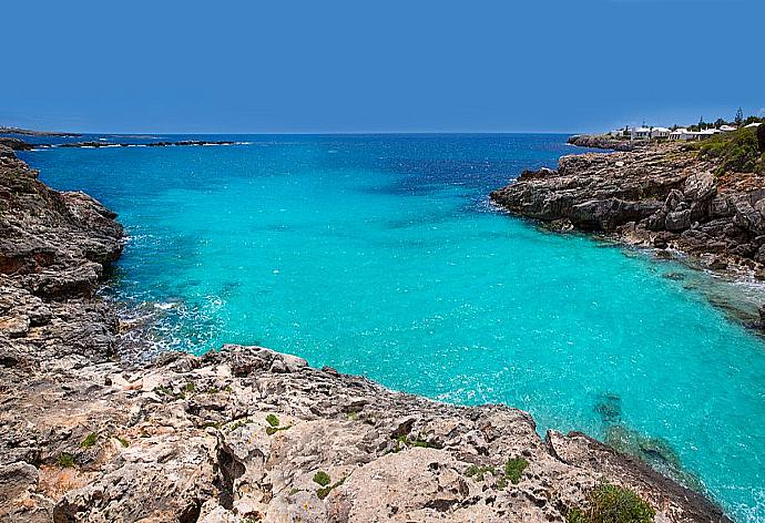 Platja es Calo Blanc in Sant Lluis . - Villa Tres Pinos . (Photo Gallery) }}