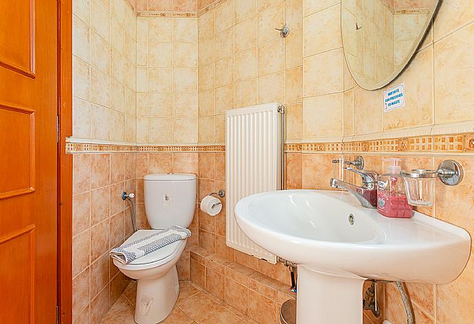 Family bathroom with shower . - Villa Asimenia . (Photo Gallery) }}