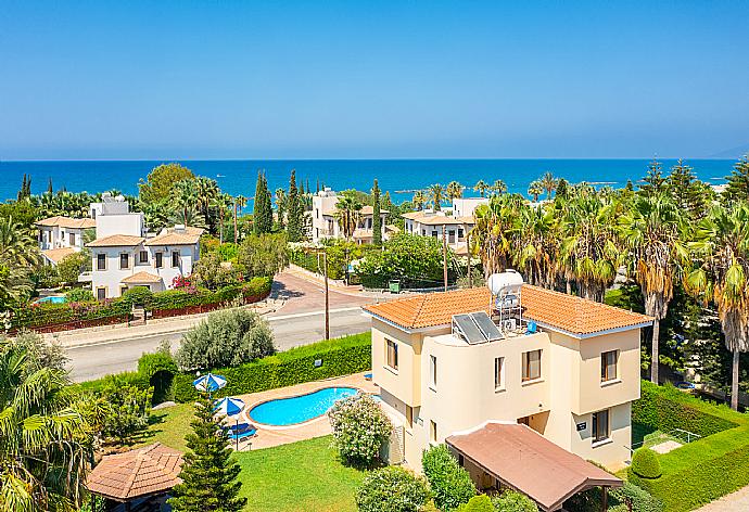 Aerial view of Villa Halima Fostira . - Villa Halima Fostira . (Galería de imágenes) }}