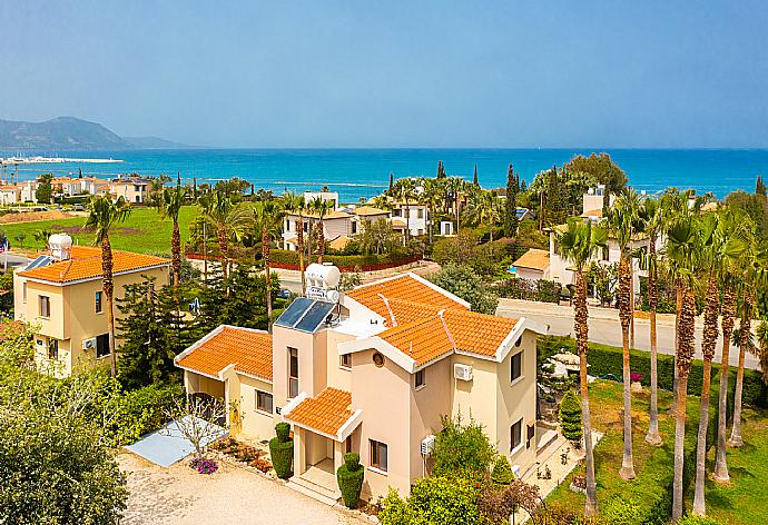 Aerial view of Villa Halima Stefanos . - Villa Halima Alexandros . (Photo Gallery) }}