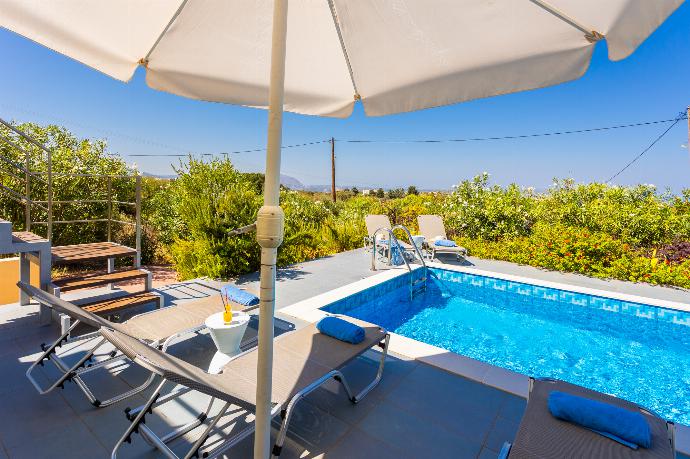 Private pool, terrace, and garden . - Villa Arda . (Photo Gallery) }}