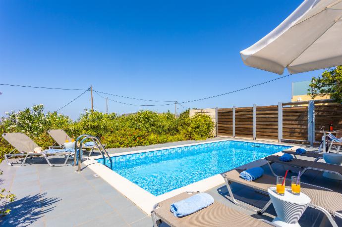 Private pool, terrace, and garden . - Villa Arda . (Photo Gallery) }}