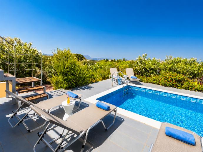 Private pool, terrace, and garden . - Villa Arda . (Photo Gallery) }}
