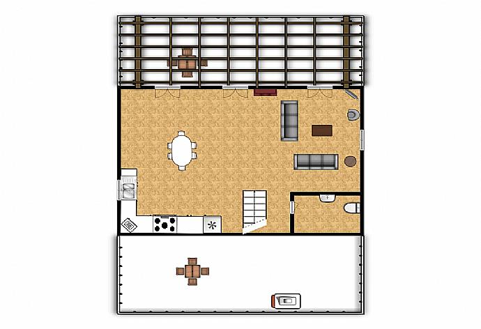 Floor Plan: First Floor . - Villa Armandos . (Fotogalerie) }}