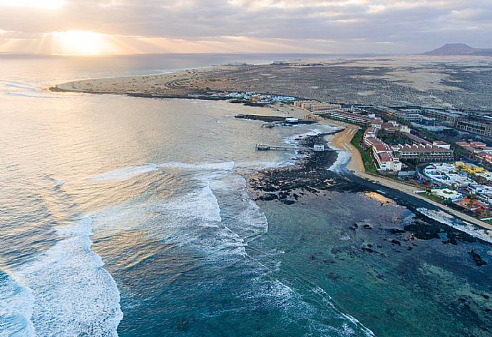 Sunrise over Playa Puerto Remedios . - Villa Dream Dos . (Photo Gallery) }}