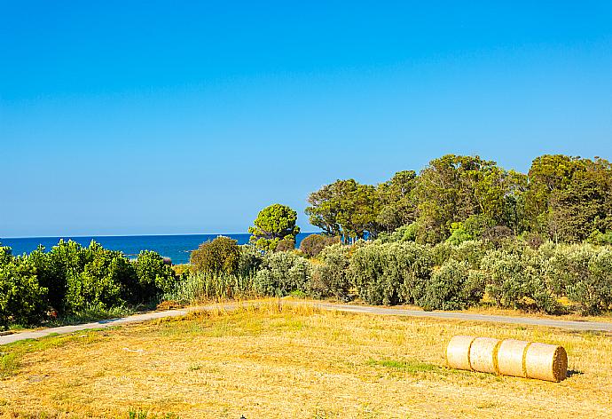 Sea views from upper terrace . - Villa Achilleas Chrystalla . (Photo Gallery) }}