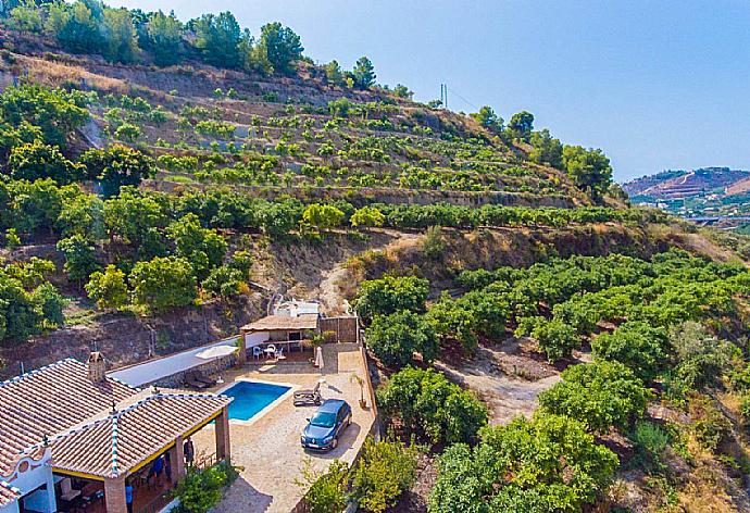 Aerial view showing location of Villa Maravillas. . - Villa Maravillas . (Photo Gallery) }}