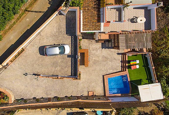 Aerial View of Villa Naiara . - Villa Naiara . (Photo Gallery) }}