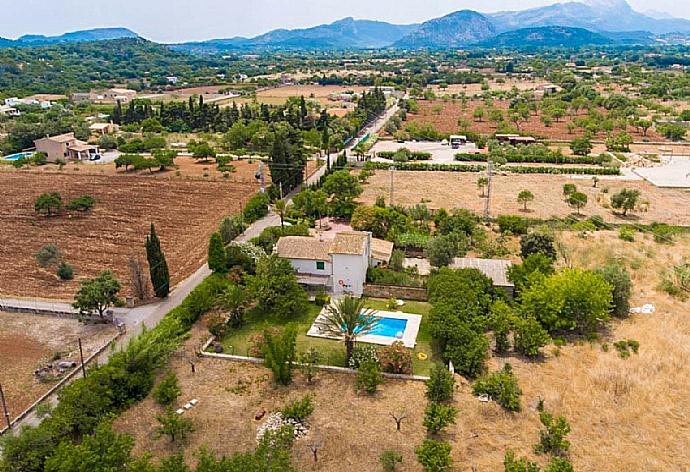 Aerial view showing location of Villa Seguinot . - Villa Seguinot . (Photo Gallery) }}