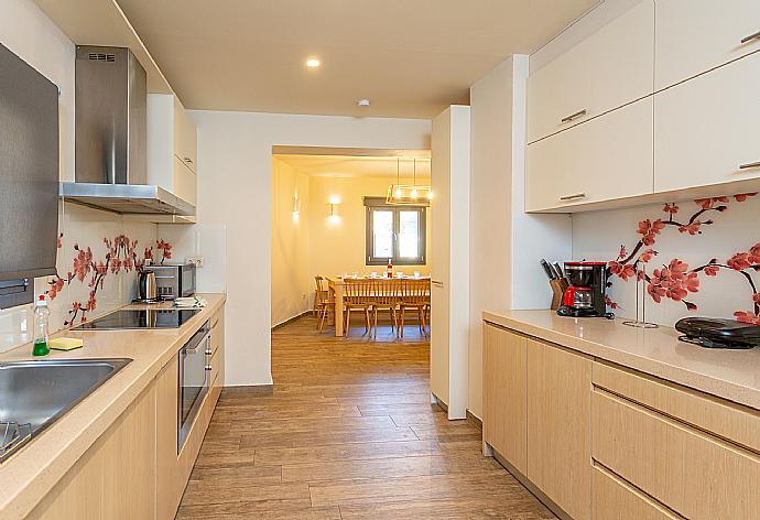 Equipped kitchen . - Villa Eleanna . (Fotogalerie) }}