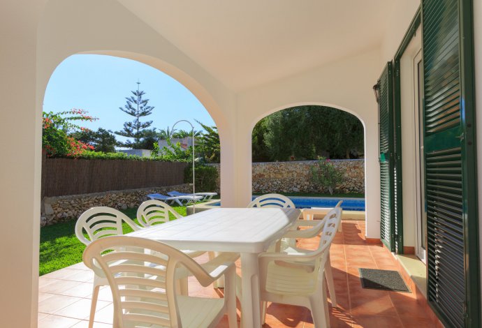 Terrace area . - Villa Calitja Dos . (Photo Gallery) }}