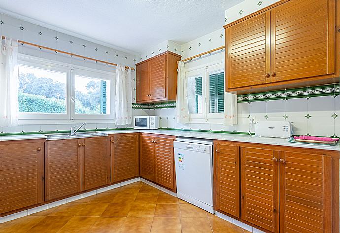Equipped kitchen . - Villa Satalaia . (Photo Gallery) }}
