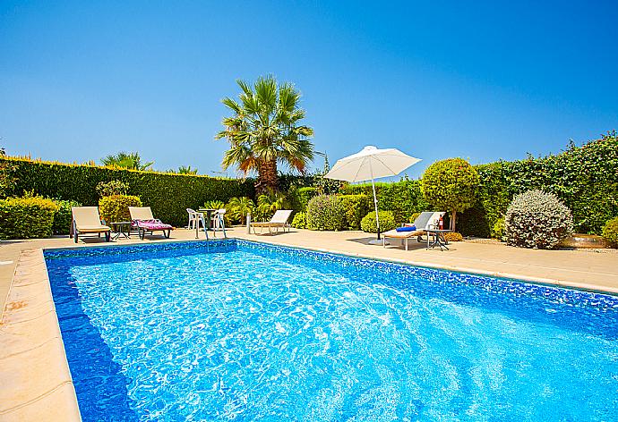 Private pool, terrace, and garden . - Villa Fortuna . (Galería de imágenes) }}