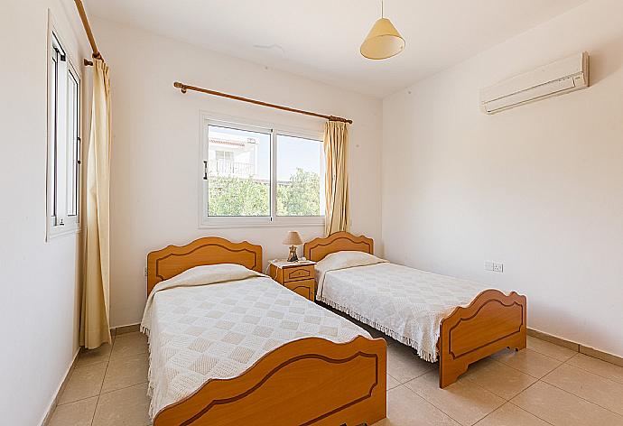 Twin bedroom with A/C  . - Villa Regina 1 . (Photo Gallery) }}