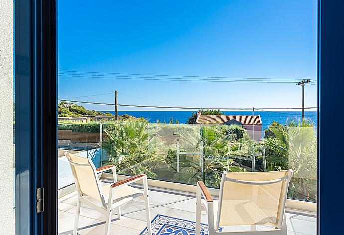 Upper terrace with sea views . - Villa Seahorse . (Photo Gallery) }}