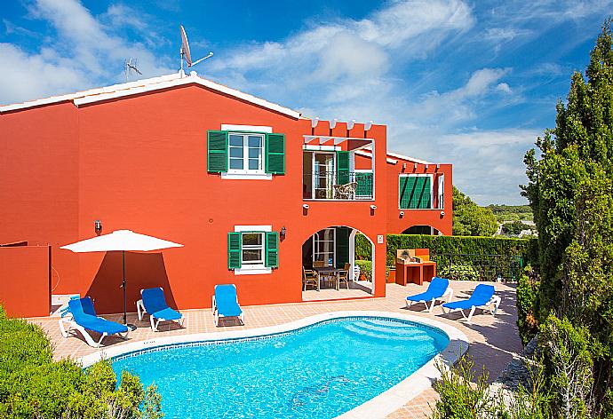 ,Beautiful villa with private pool and terrace . - Villa Cala Galdana 7 . (Photo Gallery) }}