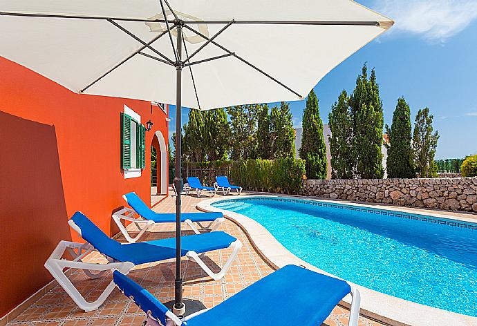 Beautiful villa with private pool and terrace . - Villa Cala Galdana 7 . (Fotogalerie) }}
