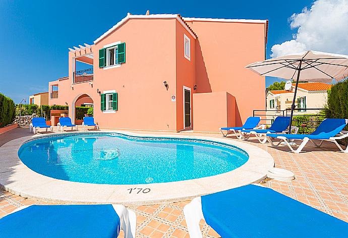 Beautiful villa with private pool and terrace . - Villa Cala Galdana 8 . (Photo Gallery) }}
