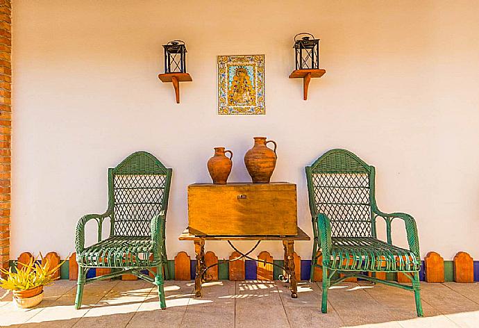Sitting area  . - Villa La Rambla (Oasis) . (Photo Gallery) }}