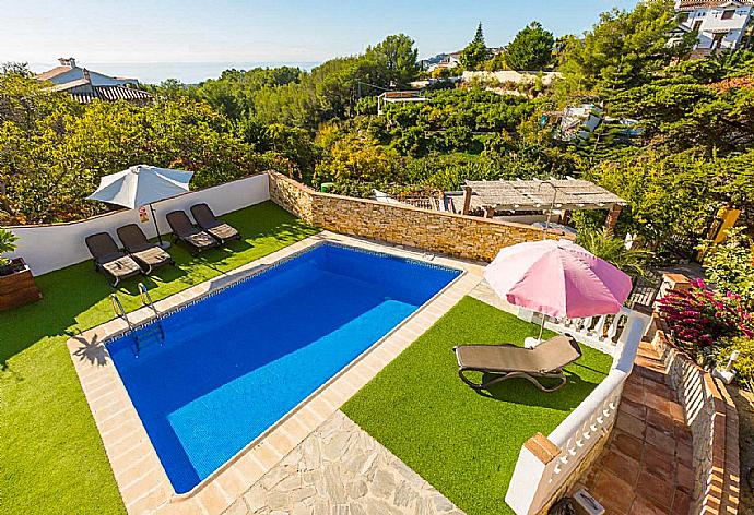 Private pool with terrace area . - Casa Alberto . (Γκαλερί Φωτογραφιών) }}